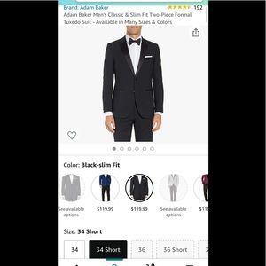 I bought this for my boyfriend, not realizing it’s slim fit! didn’t fit. 2piece